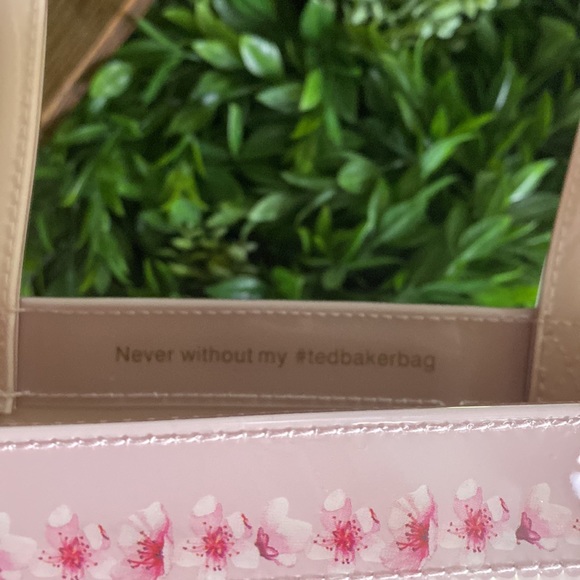 Ted Baker London Peachykeen Blushing Light Pink Peach Blossom Large Icon Tote 🍑 - Picture 10 of 16